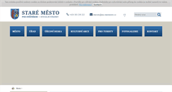 Desktop Screenshot of mu-staremesto.cz