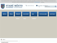 Tablet Screenshot of mu-staremesto.cz